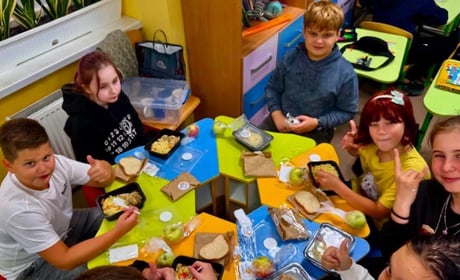 World Central Kitchen взялася за гарячі обіди для учнів Глушківського ліцею