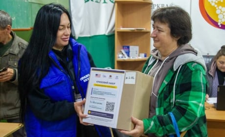 Підтримка для родин: Куп’янщина отримала чергову гуманітарну допомогу