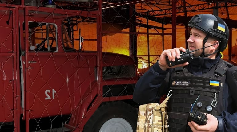 Офіцер ДСНС із Великого Бурлука розповів про службу під час війни