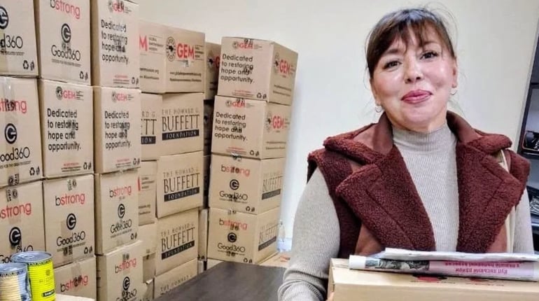 Продуктові набори для тих, хто залишив дім: допомога від GEM