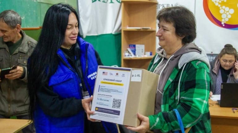 Підтримка для родин: Куп’янщина отримала чергову гуманітарну допомогу
