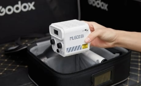 Портативне LED світло Godox ML60II Bi для відеозйомки