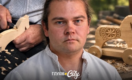 Дерев'яна геометрія Сіверщини: майстер із Глухова створює унікальні вироби та має велику мрію