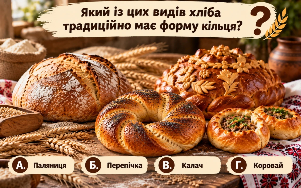 Хліб усьому голова! А скільки ви насправді знаєте про нього? Пройдіть тест із 12 запитань