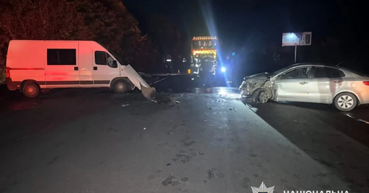 Смертельна ДТП за участі старокостянтинівця: один загиблий та п’ятеро травмованих