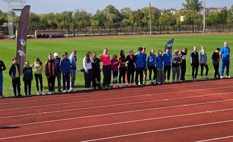 Старокостянтинівська ДЮСШ — у вісімці найкращих на чемпіонаті України з легкої атлетики