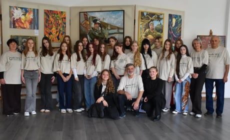 Мистецтво пам’яті та живої історії: у Старокостянтинові презентували нову виставку
