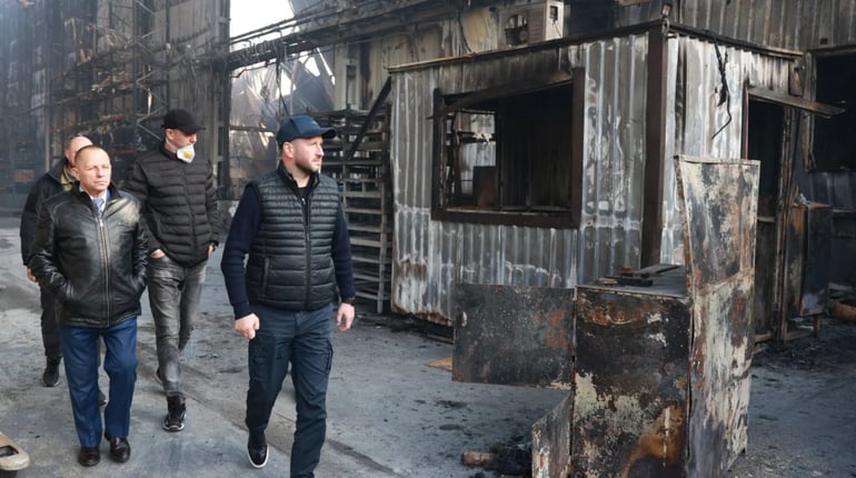 Руїни замість виробництва: Тюрін показав підприємство, знищене російською атакою