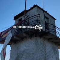 У Петропавлівці ворожий «Герань» пошкодив пожежно-рятувальну частину