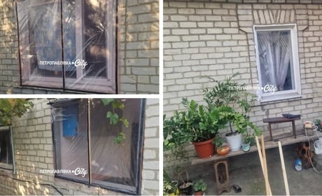 У Дмитрівці ворожий безпілотник пошкодив два будинки