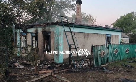 У Самарському ворожа «Герань» поцілила в будинок