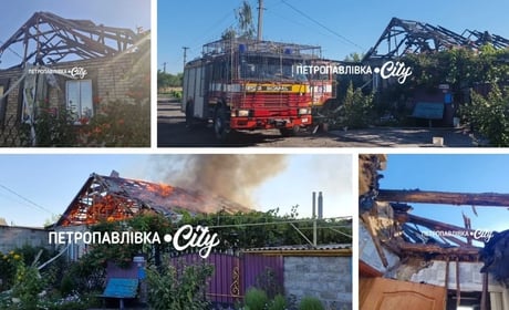 «Гербера» влучила у будинок у Петропавлівці: родині потрібна допомога з відновленням даху (ВІДЕО)