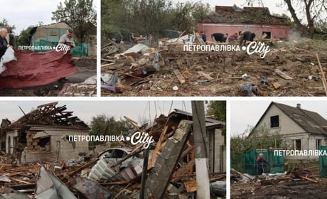 Ніч, після якої не стало будинку: два «Шахеди» вдарили по оселі родини з Петропавлівки (ВІДЕО)