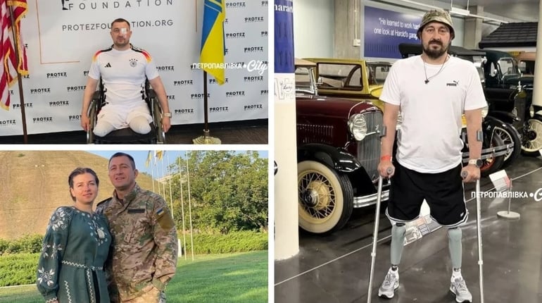 «Я вчуся ходити заново»: новий сенс життя після фронту Олександра Стеця