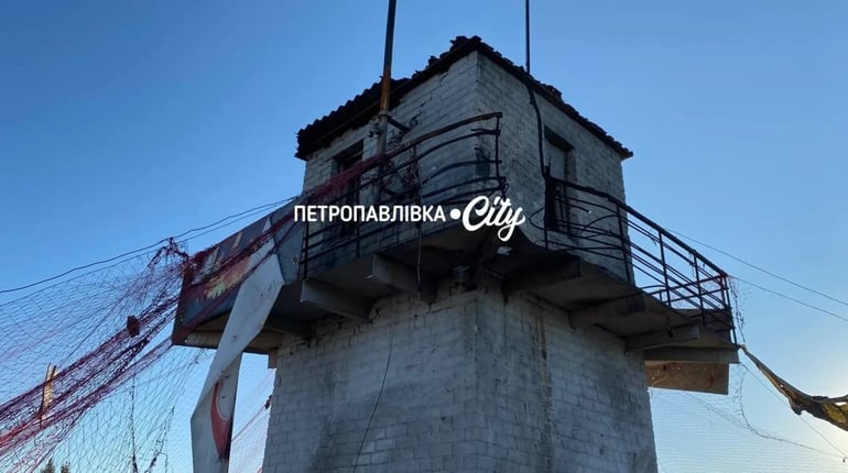 У Петропавлівці ворожий «Герань» пошкодив пожежно-рятувальну частину