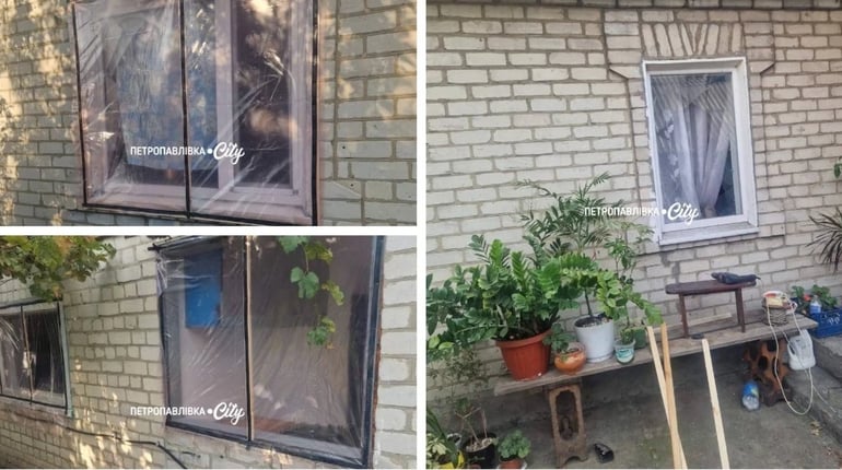У Дмитрівці ворожий безпілотник пошкодив два будинки