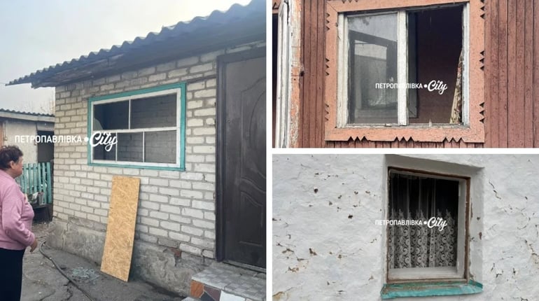 Ворожі дрони атакували Петропавлівку та Мар'їнку
