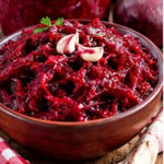 Буряк із часником на зиму