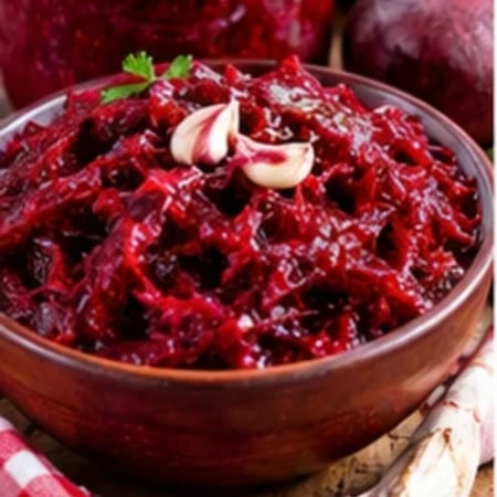 Буряк із часником на зиму