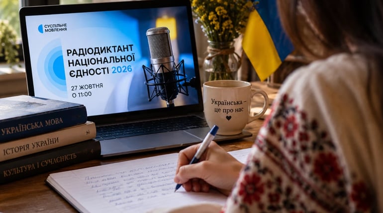 Радіодиктант національної єдності 2026. Де слухати трансляцію та як надіслати роботу на перевірку