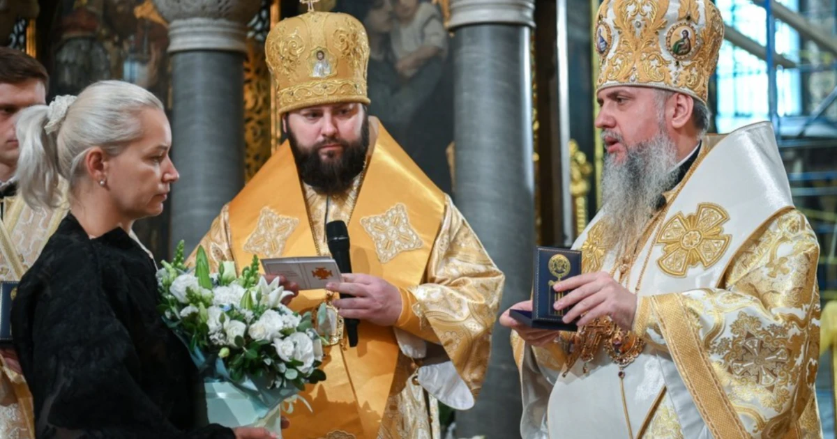 Пошуковця Олексія Юкова посмертно відзначили церковною медаллю та почесним званням