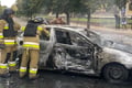 У Слов’янську дрон РФ знищив авто іноземних журналістів. Разом із машиною згоріла техніка