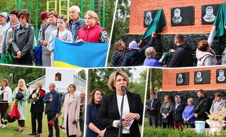 У Коростівцях відкрили меморіальні дошки трьом захисникам: пам'ять, що житиме вічно