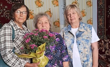 Жителька Барської громади Ганна Томашевська відзначила 90-річний ювілей