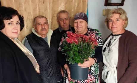 Житель села Лука-Барська Василь Сеник відзначив 90-річний ювілей