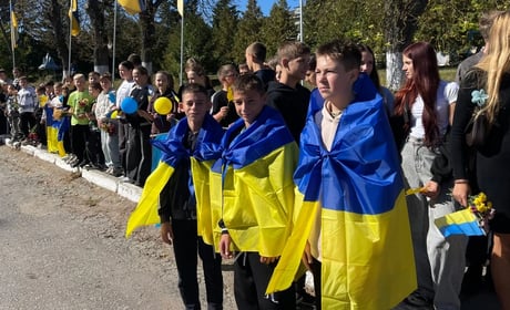 У Гармаках зустріли учасників велозабігу на честь полеглих Захисників України