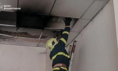 У Слободі-Ялтушківській Барської громади горіла покрівля сільського клубу