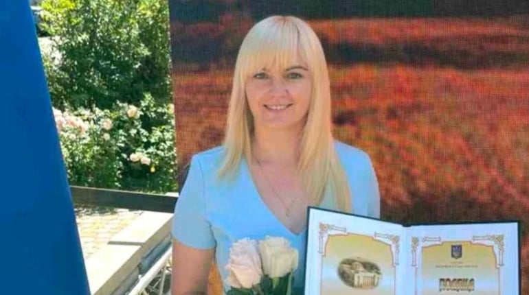 Керівницю ГО «Спільний шлях ЮА» Оксану Чубар відзначили Подякою Верховної Ради України