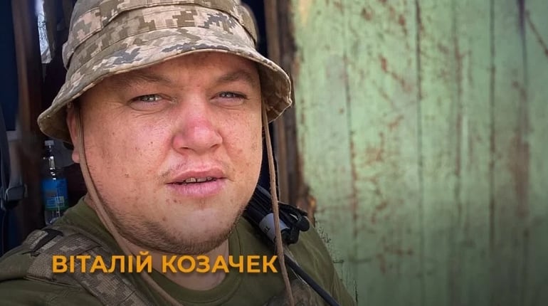Захисника з Барської громади Віталія Козачека нагородили «Золотим хрестом»