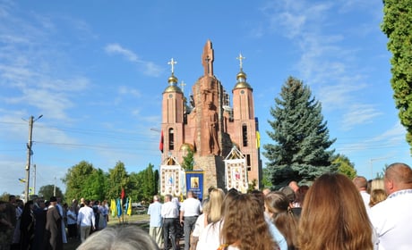 У Чорткові відбувся спільний молебень за мир та єдність України