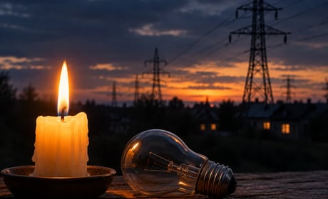 На ТОТ Херсонщини запровадили віялові відключення світла: за схемою “доба за добу”