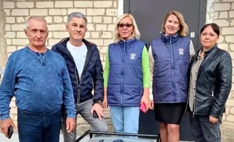 У школі в окупованих Верхніх Сірогозах генератором росіяни хочуть компенсувати перебої зі світлом