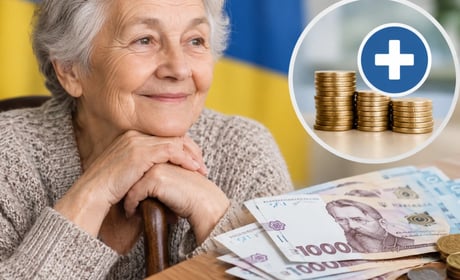 Пенсіонерам в Україні можуть доплачувати до 570 гривень: хто має право на виплату