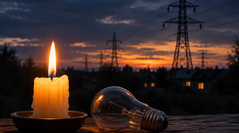 На ТОТ Херсонщини запровадили віялові відключення світла: за схемою “доба за добу”