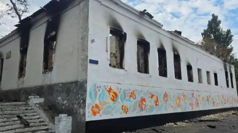 Музей, у якому зберігалася пам’ять Горностаївщини, пошкоджений під час окупації: фото до і після