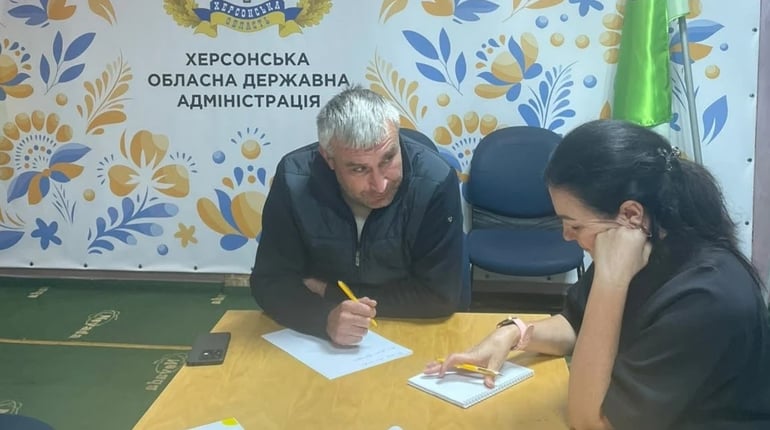 Ужгород: для переселенців із Херсонщини шукають нові можливості працевлаштування