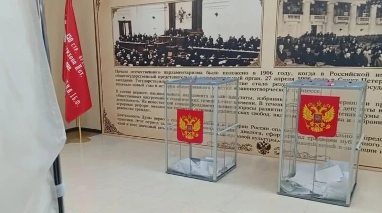 На окупованій Херсонщині завершили російське голосування: окупанти заявили про явку 74,61%