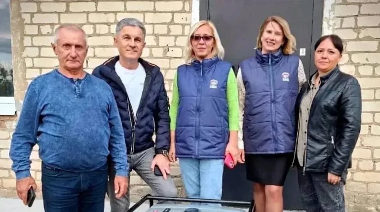 У школі в окупованих Верхніх Сірогозах генератором росіяни хочуть компенсувати перебої зі світлом