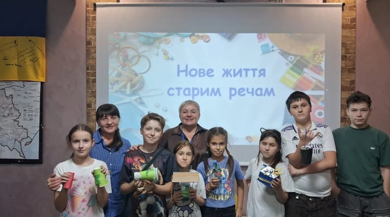 Освітяни Сірогозщини в Ужгороді провели для дітей два еко-заходи