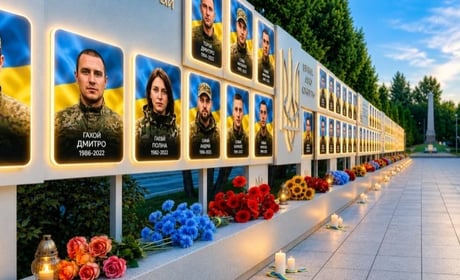 У Мені завершили опитування щодо Алеї пам’яті Захисників України: 79% підтримали кольорові фото