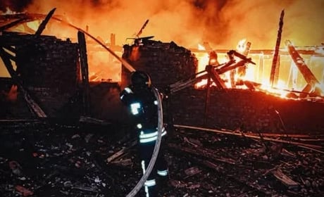 На Чернігівщині за добу зафіксували 25 ударів: «Герань» атакувала фермерське господарство