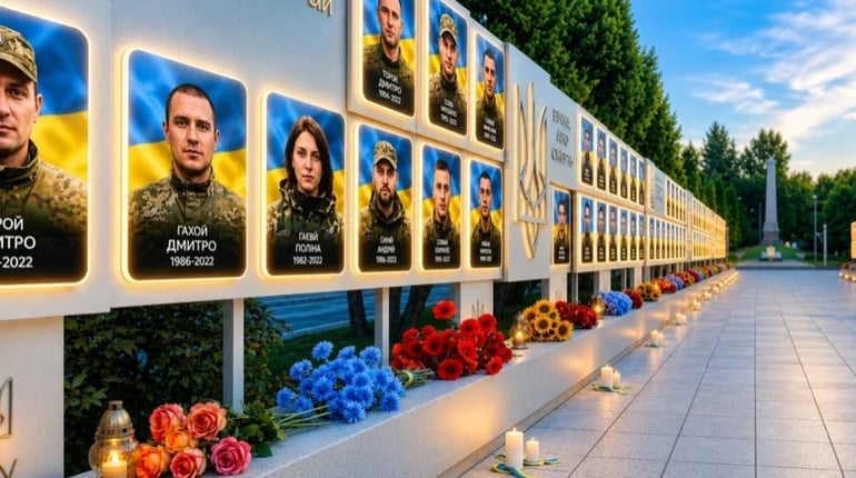 У Мені завершили опитування щодо Алеї пам’яті Захисників України: 79% підтримали кольорові фото