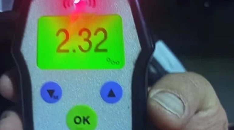У Мені водій сів за кермо з рівнем алкоголю в крові у понад 11 разів вище норми