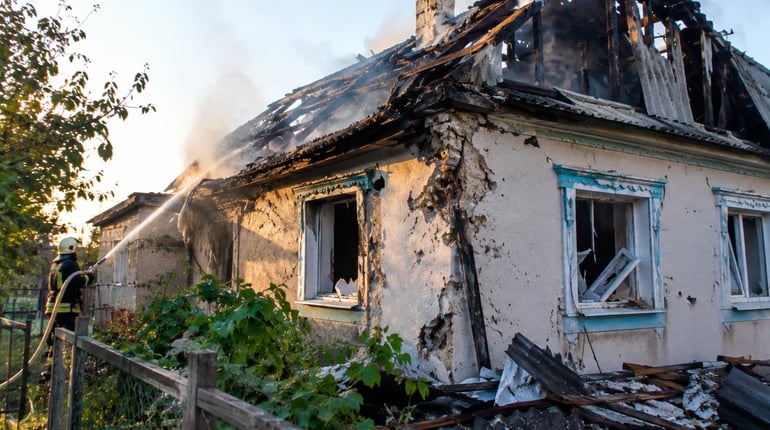 На Чернігівщині за добу зафіксували 29 вибухів: ворог атакував приватний будинок FPV-дронами