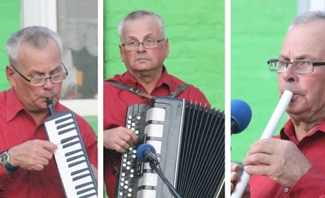 «Людина-оркестр» провів у Гущинцях благодійний музичний марафон