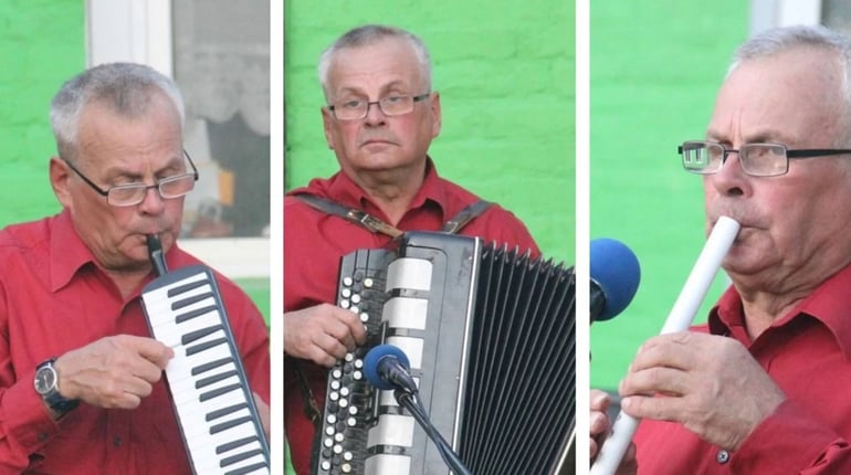 «Людина-оркестр» провів у Гущинцях благодійний музичний марафон